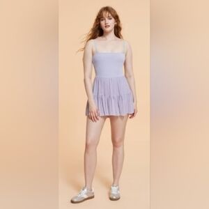 Blogilates Women’s Ballerina Lavender Active Dress NWT